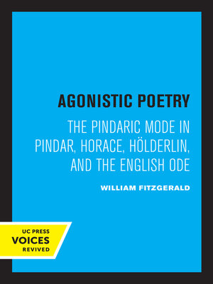 cover image of Agonistic Poetry